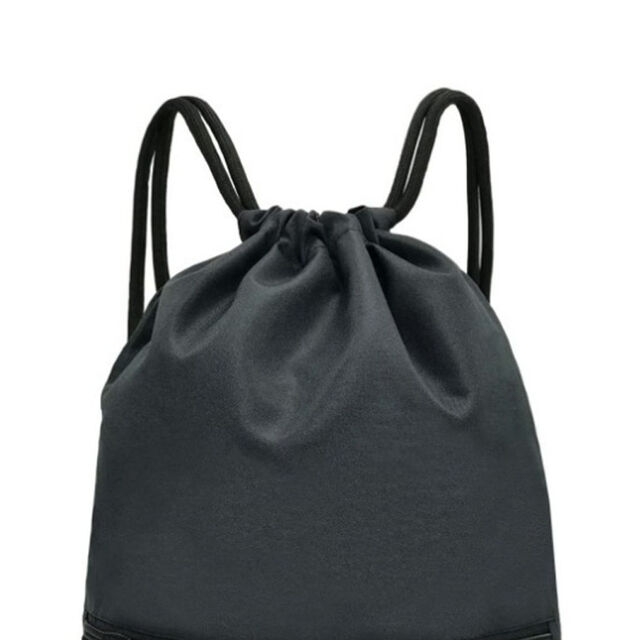 Mochila con cordón, mochila deportiva para gimnasio para hombres y mujeres, viaje ligero