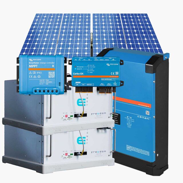 Système Hybride de Stockage d'Énergie Solaire Commercial Résidentiel 15KW 30KW 50KW Solution d'Énergie Solaire Vente en Gros