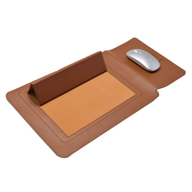 Pochette pour ordinateur portable Allinside 13" en cuir synthétique pour MacBook Air 11"/13"/15.4", étui avec support