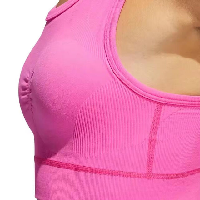 Brassière de Sport Femme Vente en Gros Haut Soutien - Brassière de Sport Confortable Couleur Nude pour Yoga avec Double Bretelles