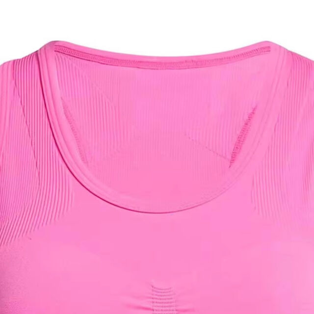 Brassière de Sport Femme Vente en Gros Haut Soutien - Brassière de Sport Confortable Couleur Nude pour Yoga avec Double Bretelles