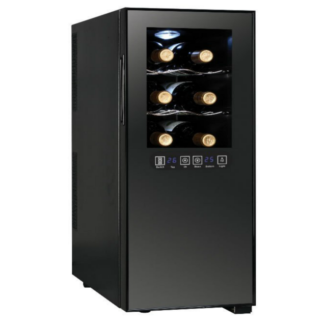 Enfriadores de vino verticales con marco de aluminio avanzado