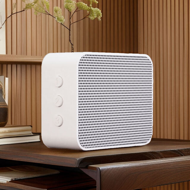 Lecteur Audio Multifonctionnel Élégant avec Haut-parleur