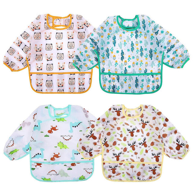 Multifunktionaler Lätzchen mit süßem Aufdruck für Babys