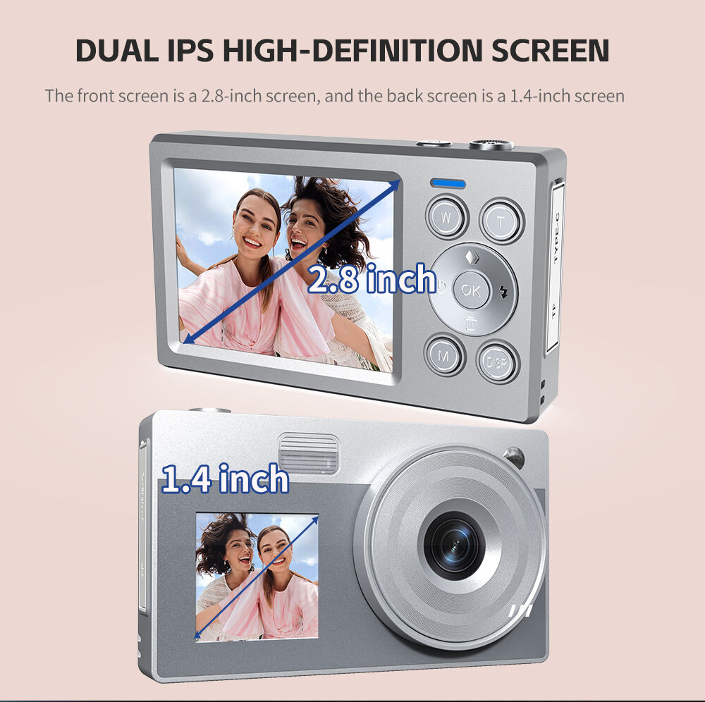 Dual Screen Digital Camera With Autofocus And 16x Zoom 1080p Portable ...
