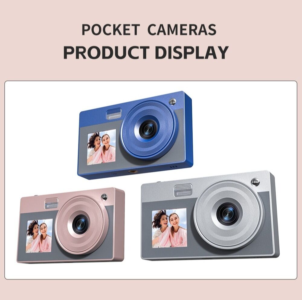 Dual Screen Digital Camera With Autofocus And 16x Zoom 1080p Portable ...