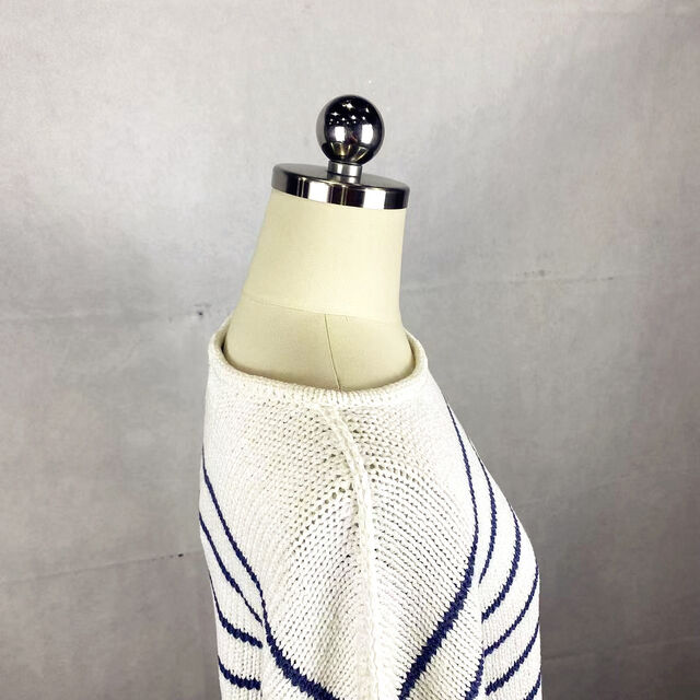 Pull à rayures pour femme avec encolure bateau et manches longues, pull à enfiler pour un usage quotidien, OEM/ODM