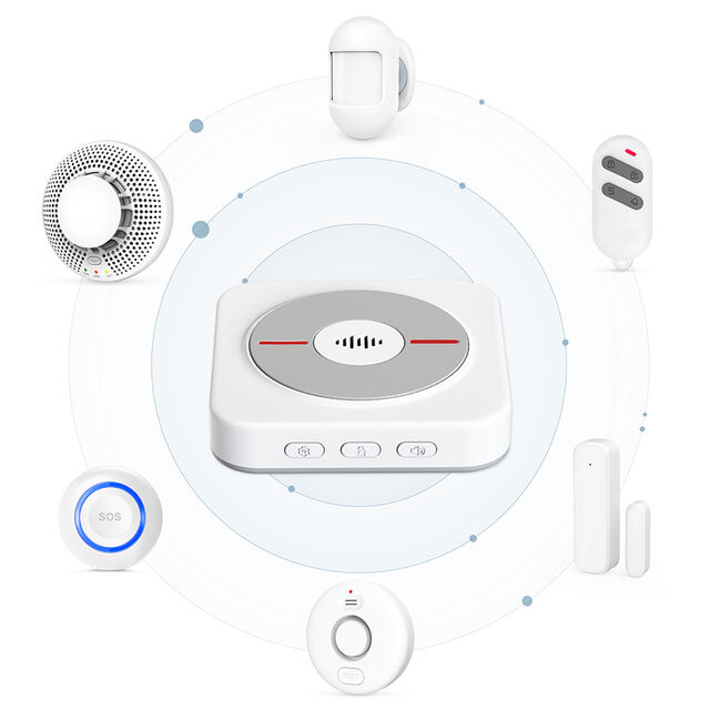 Système d'alarme de passerelle GSM WiFi sans fil Tuya Smart Home Kerui, prend en charge le capteur de porte/fenêtre et le détecteur de mouvement PIR