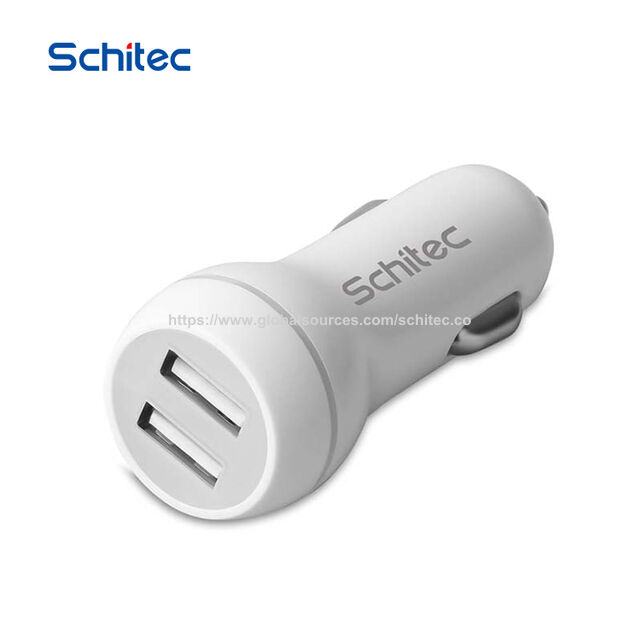 Chargeur de voiture mini double port charge rapide