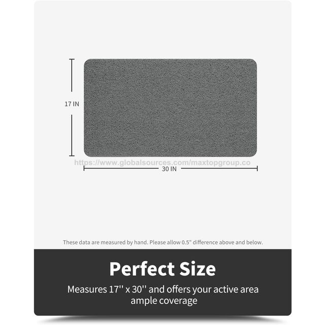 Tapis de Bain Antidérapant, Durable et Doux en Luffa sans Phtalates - Drainage Rapide, Nettoyage Facile pour Maison, Hôpital, Personnes Âgées, Enfants - Sécurité
