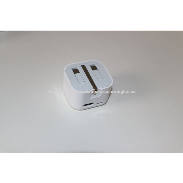 Cargador Rápido de Pared USB-C 35W para Móvil con Doble Puerto, Tipo UK, Plegable, Precio A+C al por Mayor