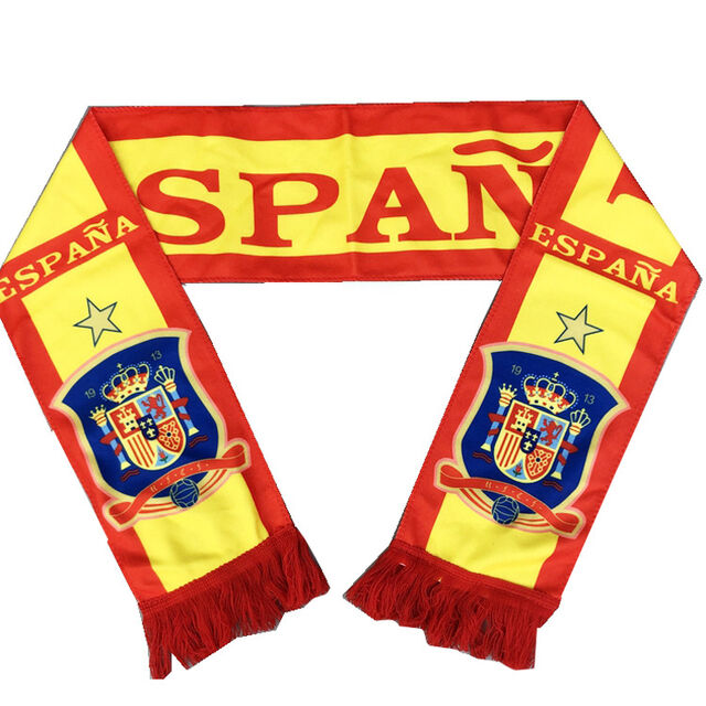 Écharpe de supporter de football pour jour de match, écharpes de pays pour la Coupe du Monde - Mexique, États-Unis, Canada, Brésil, Portugal, Argentine, Pays-Bas - Super Usine