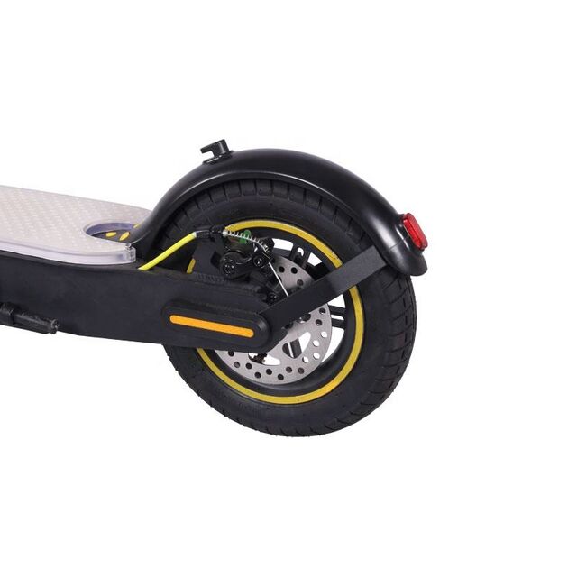 Patinete Eléctrico Plegable para Adultos con Freno de Disco Trasero