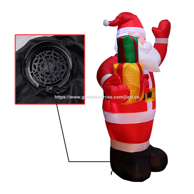 JJ Christmas Inflatable ,Giant Christmas Inflatables for Outdoor Yard Garden Christmas Decorations