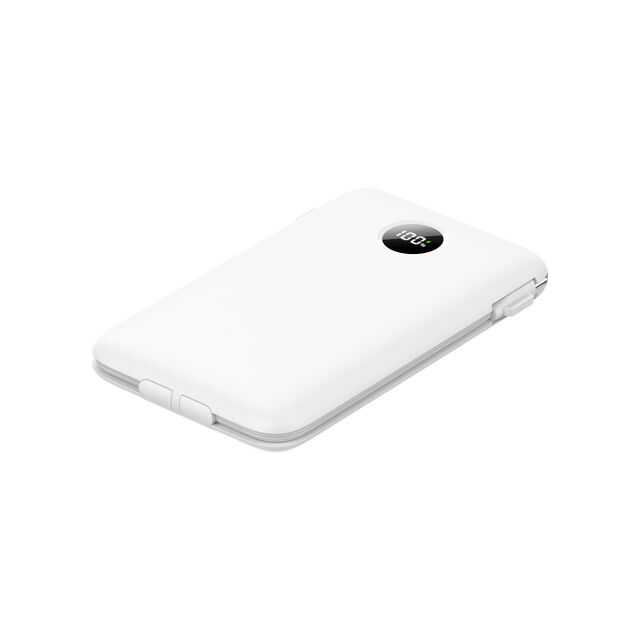 Batería externa de carga rápida de 10000 mAh con cable