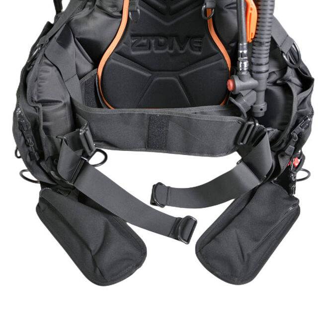 Dispositif de Contrôle de Flottabilité BCD en Nylon pour Débutants en Plongée