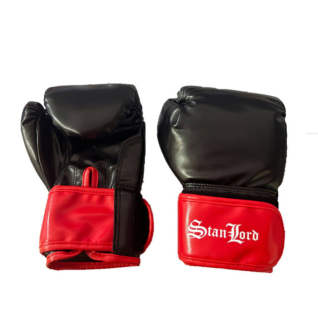 Atmungsaktive PU-Leder-Boxhandschuhe für Training und Wettkampf