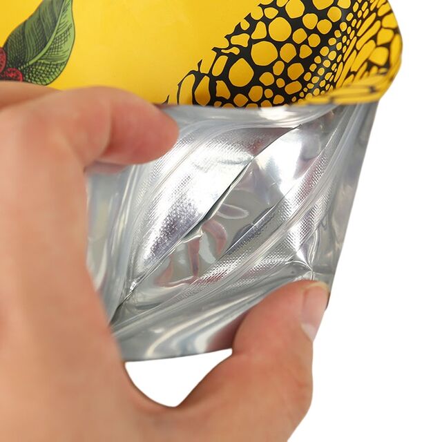 Sachet d'emballage alimentaire biodégradable avec fermeture éclair - Sac Stand Up