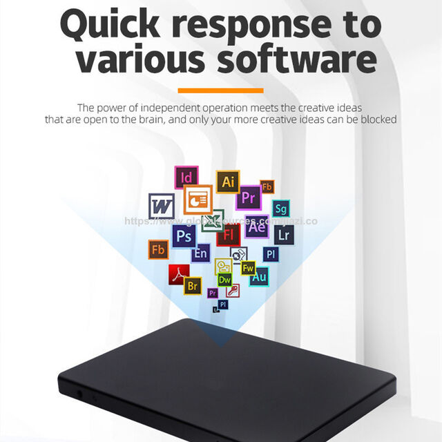 SSD de 2TB con Transferencia de Datos de Alta Velocidad; Compatible con Laptops y Desktops 2.5