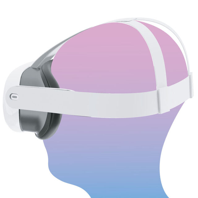 Cubierta de Silicona para Meta Quest 3, Máscara VR Anti Fugas de Luz