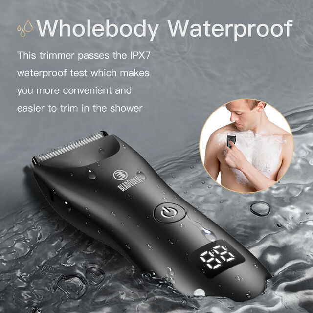 Hairspower IPX7 Trimmer 61-90 Min Balls Body Groomer