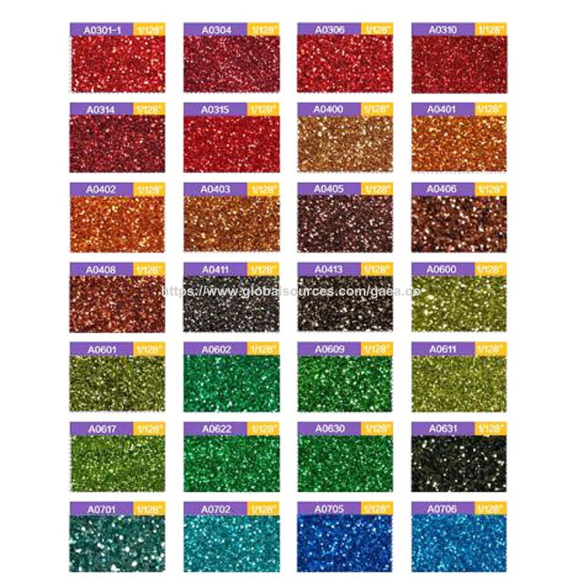 Polyester Glitzerpulver für Basteldekorationen, umweltfreundliches PET für Kinderbastelarbeiten