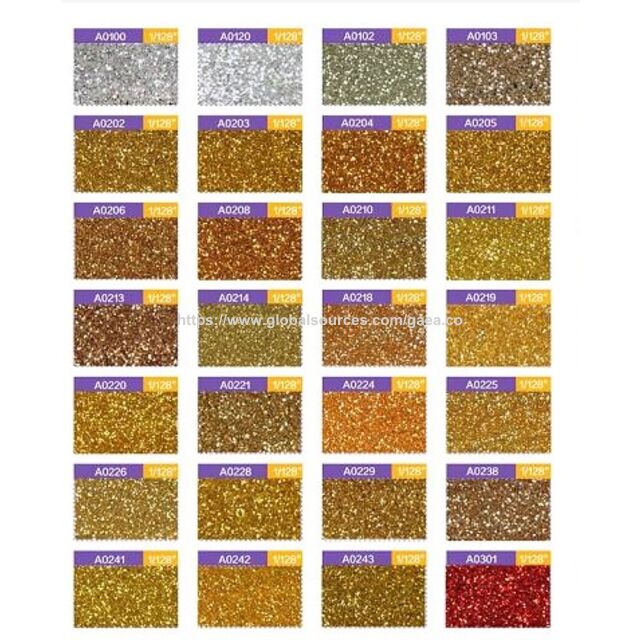 Polyester Glitzerpulver für Basteldekorationen, umweltfreundliches PET für Kinderbastelarbeiten