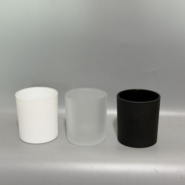 Bocaux en Verre Vides pour Bougies avec Couvercles Personnalisés en Bambou/Bois Mat Multicolore - Vente en Gros pour la Fabrication de Bougies