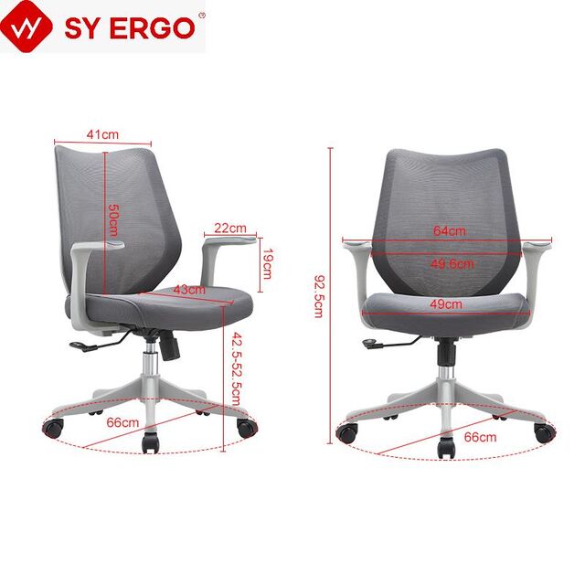 BIFMA-zertifizierter ergonomischer Bürostuhl mit Liegefunktion, Aluminiumlegierungsrahmen und Vollnetzdesign für Führungskräfte und Gaming