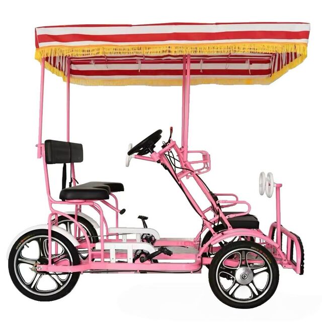 Bicicleta Tándem para Padres e Hijos de Acero de Alto Carbono