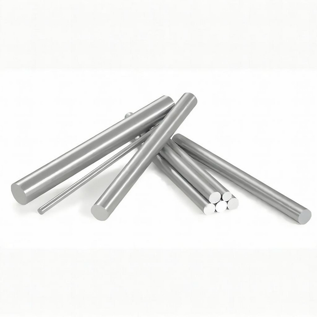 Barre d'aluminium solide de haute pureté 99,7% A1050 A1060, barre ronde en aluminium pur brillant pour l'usinage
