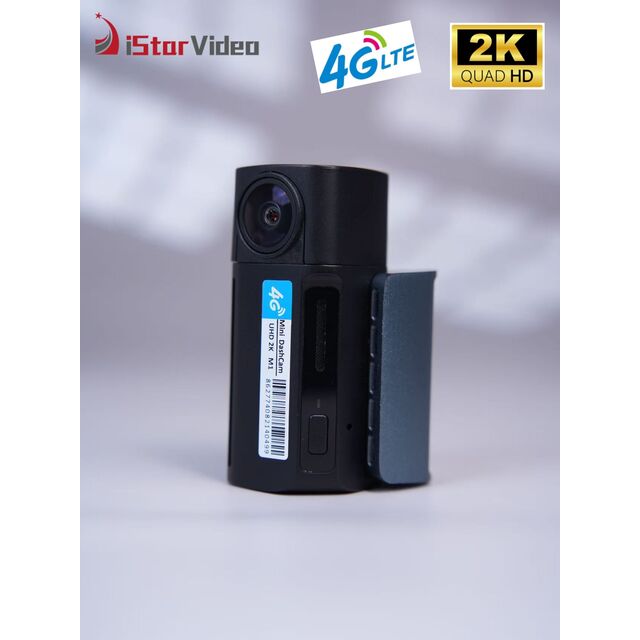 Mini Dashcam Inteligente 4G 2K Doble Lente | Comunicación Bidireccional, Vista Remota, Geo-cerca, Alarma de Estacionamiento, DMS