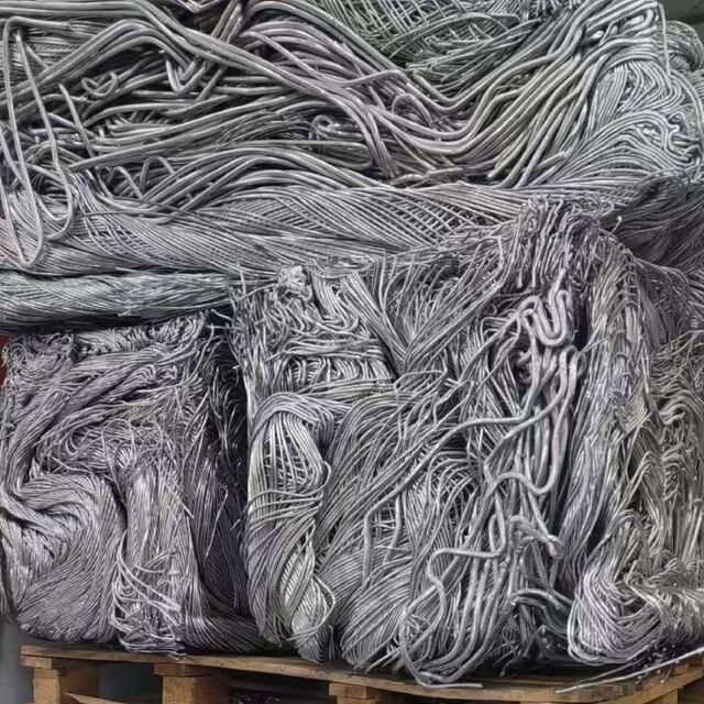 Déchets de Fil d'Aluminium Nu Anti-Nœuds pour Traitement en Raffinerie de Métaux