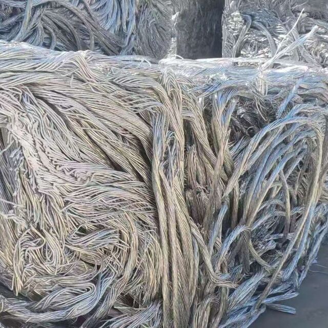 Déchets de Fil d'Aluminium Nu Anti-Nœuds pour Traitement en Raffinerie de Métaux