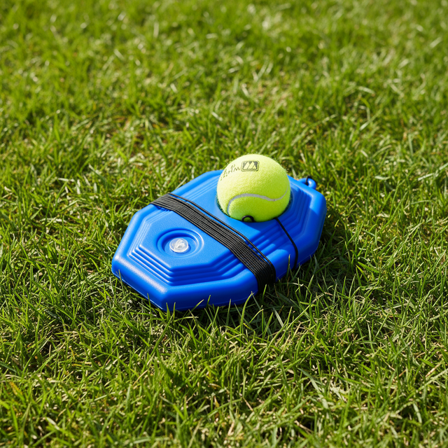 Herramienta de Entrenamiento de Tenis Portátil Duradera de Nylon de Ocho Bordes
