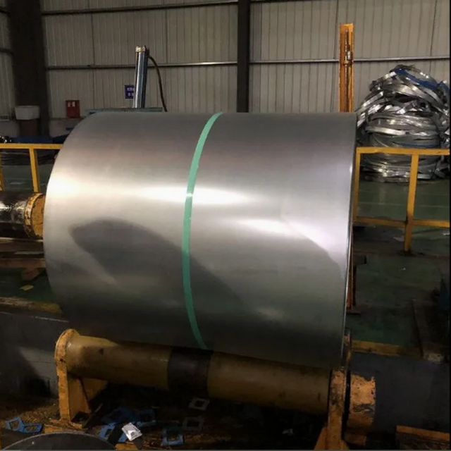 Bobina de Acero Recubierto ASTM A463 Dx 51d+AS de Alta Temperatura para Tubo de Escape de Automóvil