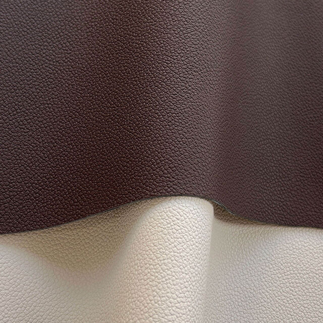 Rolos de Couro Sintético PU com Grão de Lichia Resistente à Abrasão e Impressão Personalizada