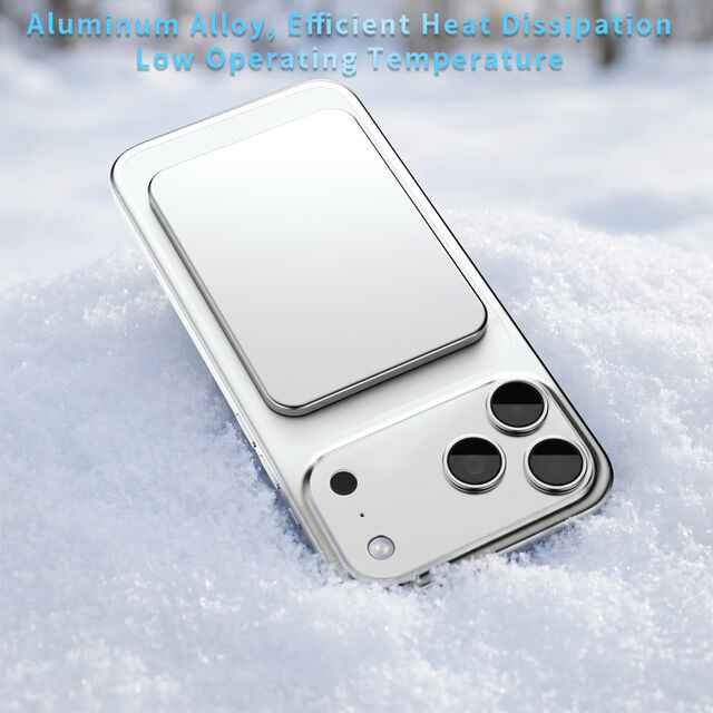 Base de Carga Inalámbrica Magnética Ultra-delgada OEM de 6.8mm con Power Bank de 5000mAh