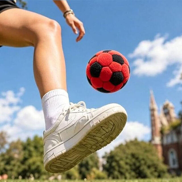 Tragbare Outdoor-Sandtasche für Kinderfußball-Kickspielzeug
