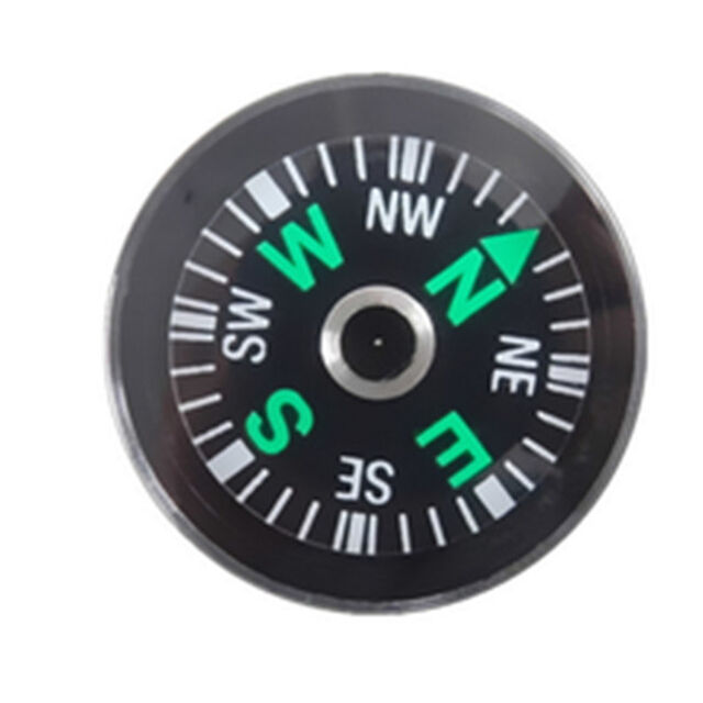 Mini Boussole Portable en Plastique Remplie de Liquide pour Randonnée et Navigation