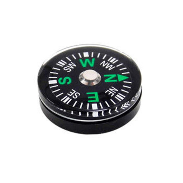 Mini Boussole Portable en Plastique Remplie de Liquide pour Randonnée et Navigation