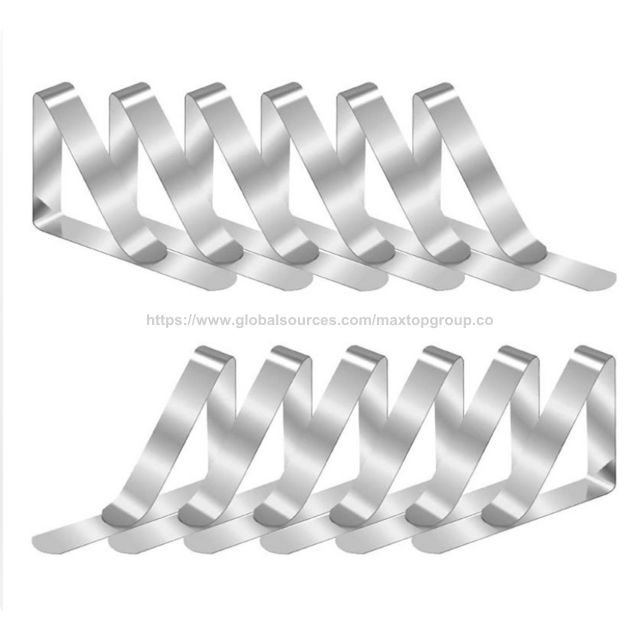 Clips para Mantel de Acero Inoxidable de Alta Resistencia para Picnic, Pinzas para Cubre Mantel