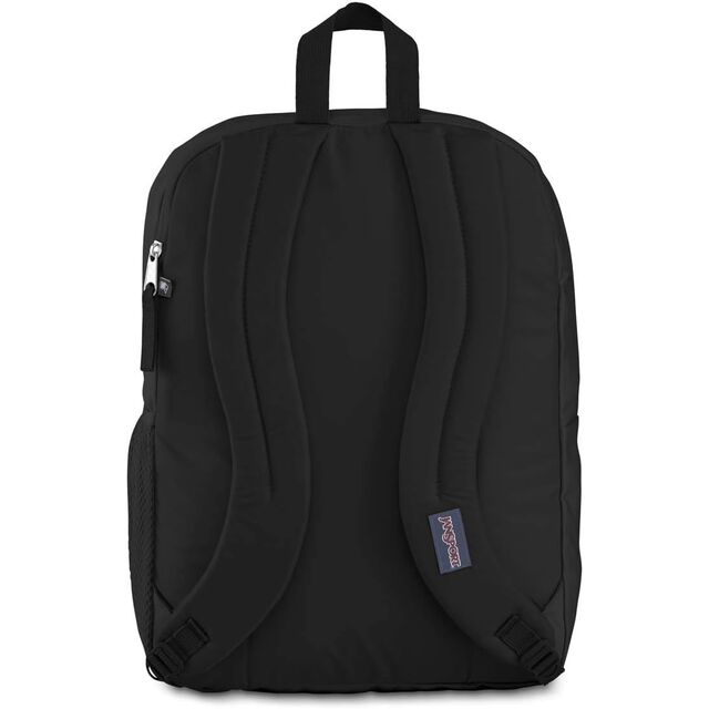 Laptop-Rucksack, Computertasche mit 2 Fächern, ergonomischen Schultergurten, 15-Zoll-Laptopfach, Tragegriff - Schwarz