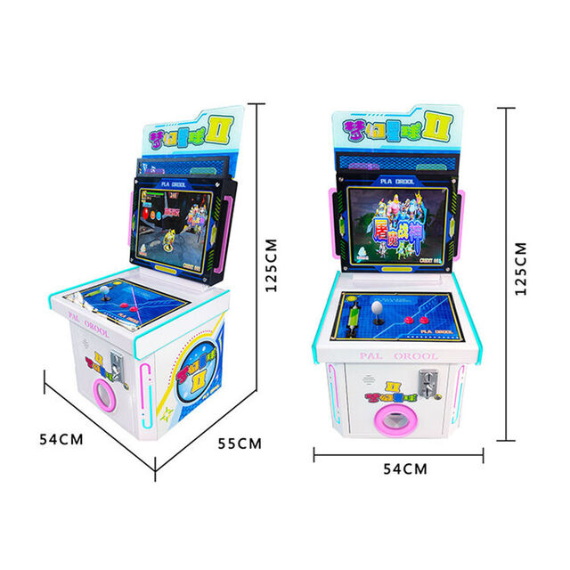 Münzbetriebene Arcade-Spielmaschine für Kinder - Simulator-Videospiel mit Schießfunktion