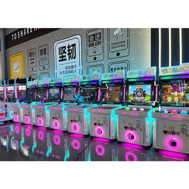 Münzbetriebene Arcade-Spielmaschine für Kinder - Simulator-Videospiel mit Schießfunktion