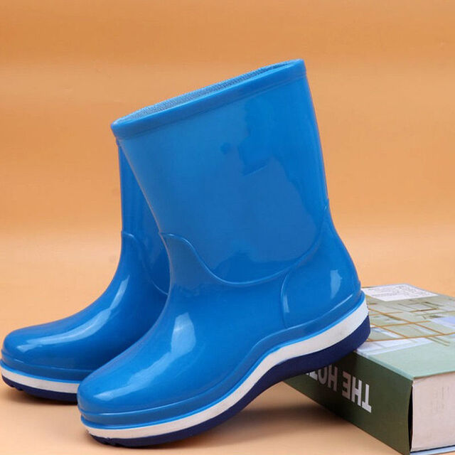 Cartoon Waterproof Unisex Kids Kindergarten Student Rain Boots