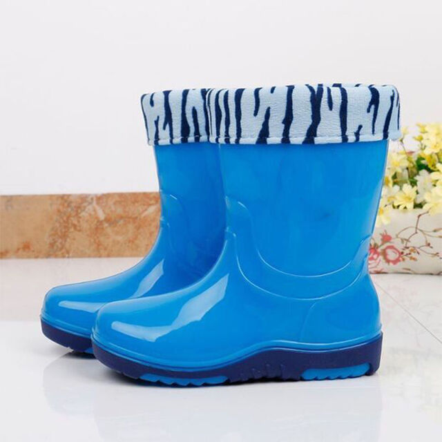 Cartoon Waterproof Unisex Kids Kindergarten Student Rain Boots