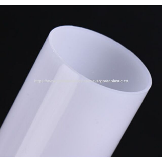 Cubierta de Tubo de PC de Alta Transmisión de Luz - Pantalla Decorativa LED Duradera para Lámparas