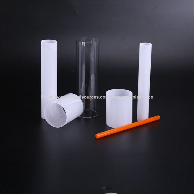 Cubierta de Tubo de PC de Alta Transmisión de Luz - Pantalla Decorativa LED Duradera para Lámparas