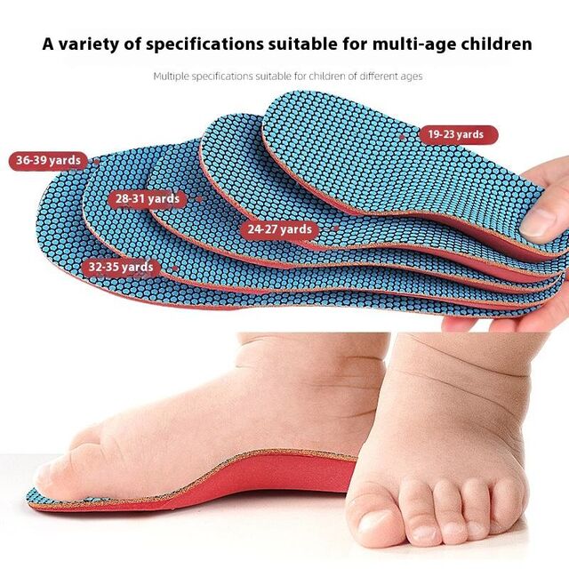 Arch Support Orthotic Insoles For Children Flat Feet Correction
